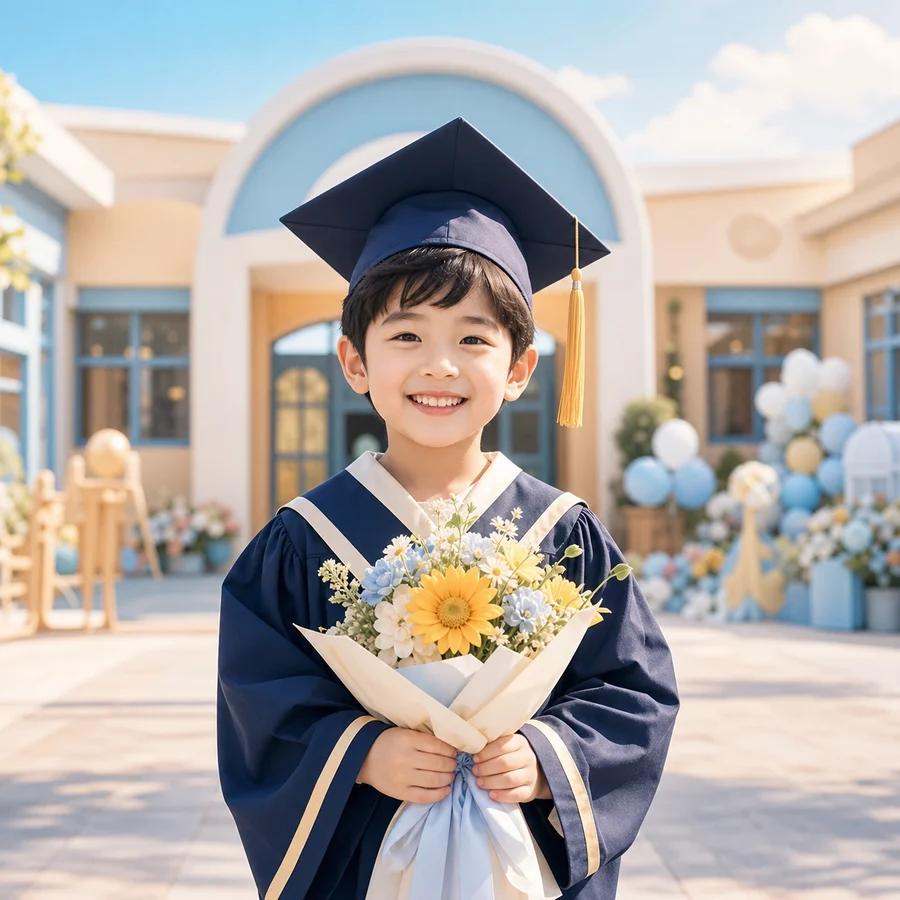 幼儿园毕业儿童写真主题